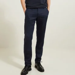 Jules Pantalon en lin droit- Smart Casual|Collection Mariage