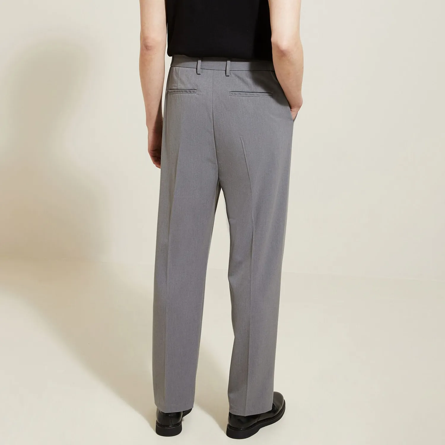 Jules Pantalon large à plis- Smart Casual|Pantalon