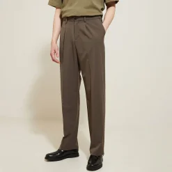 Jules Pantalon large à plis- Smart Casual|Pantalon