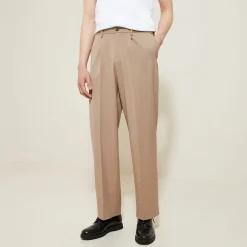 Jules Pantalon large à plis- Pantalon