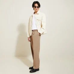 Jules Pantalon large à plis- Pantalon