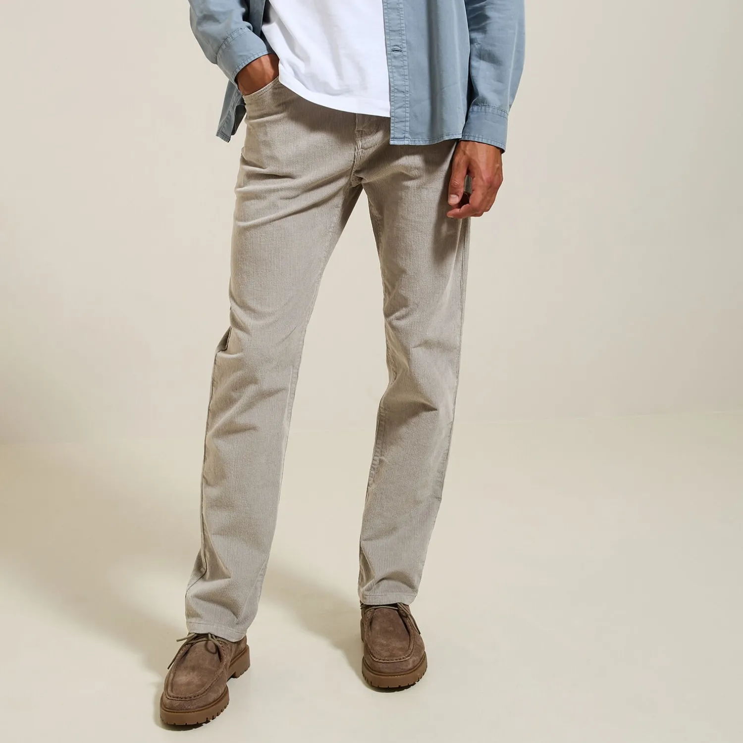 Jules Pantalon regular en velours- Pantalon Chino|Pantalon