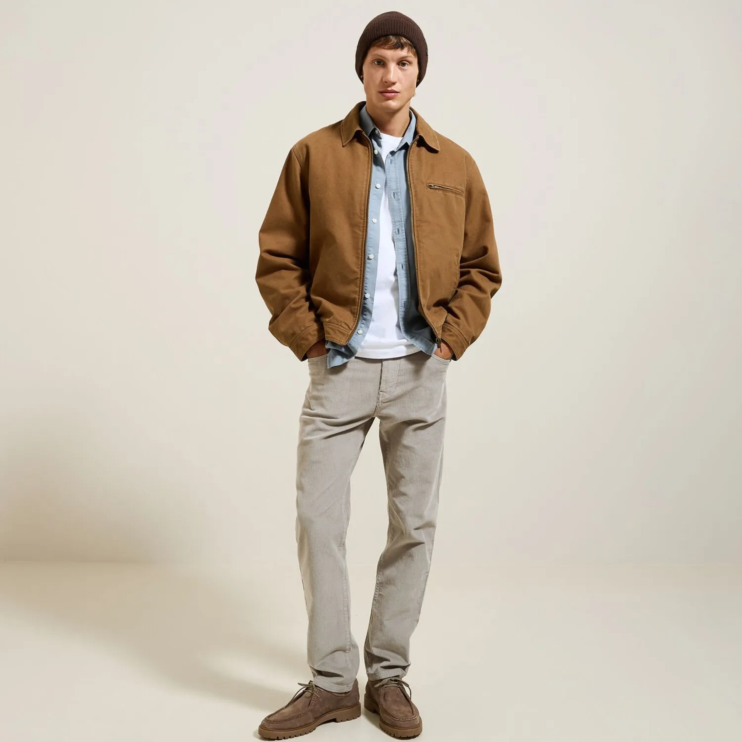 Jules Pantalon regular en velours- Pantalon Chino|Pantalon