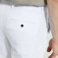 Jules Pantalon slim en coton et lin- Smart Casual|Pantalon Chino