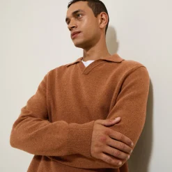 Jules Polo en maille col resort- Pull