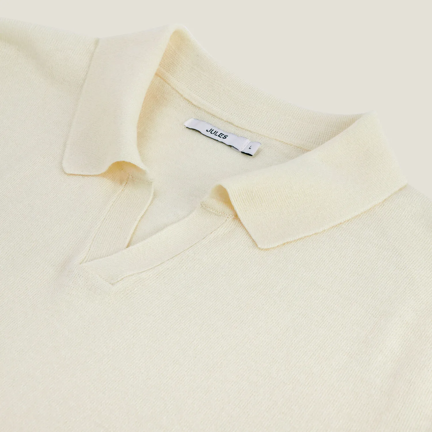 Jules Polo en maille col resort- Polo|Pull