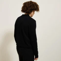 Jules Polo en maille col zippé- Pull