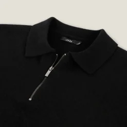 Jules Polo en maille col zippé- Pull