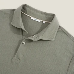 Jules Polo manches courtes chevron col italien- Polo