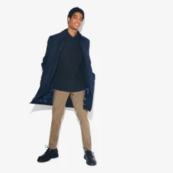 Jules Polo manches courtes chevron col italien- Polo