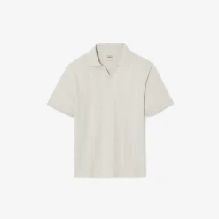 Jules Polo manches courtes col resort à lignes- Polo