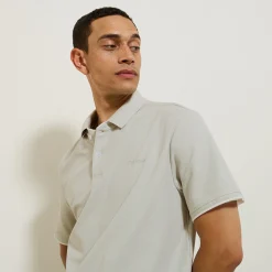 Jules Polo manches courtes fantaisie poitrine double col- Polo