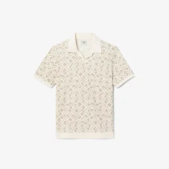 Jules Polo manches courtes imprimé col resort- Polo