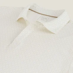 Jules Polo manches courtes imprimé col italien jersey- Polo
