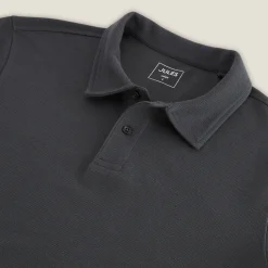 Jules Polo manches courtes relax uni texturé- Smart Casual|Polo