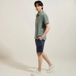 Jules Polo manches courtes relax uni matière éponge- Smart Casual|Polo