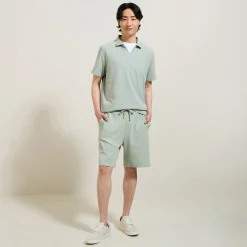 Jules Polo manches courtes relax uni col resort- Polo