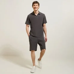 Jules Polo manches courtes relax uni col resort- Polo