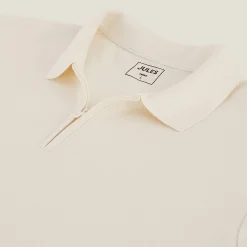 Jules Polo manches courtes texturé col zippé- Smart Casual|Polo