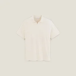 Jules Polo manches courtes texturé col resort- Smart Casual|Polo
