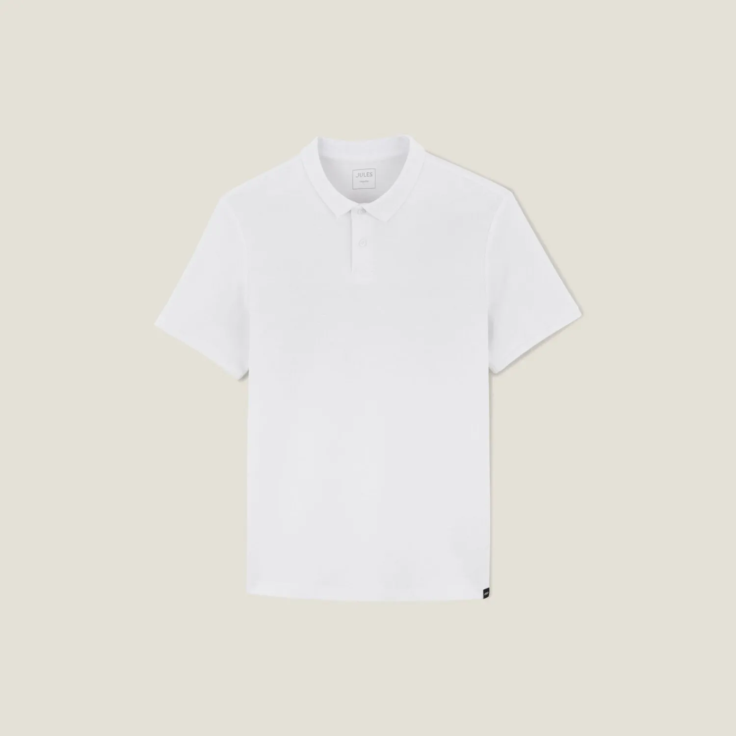 Jules Polo manches courtes uni piqué- Smart Casual|Polo