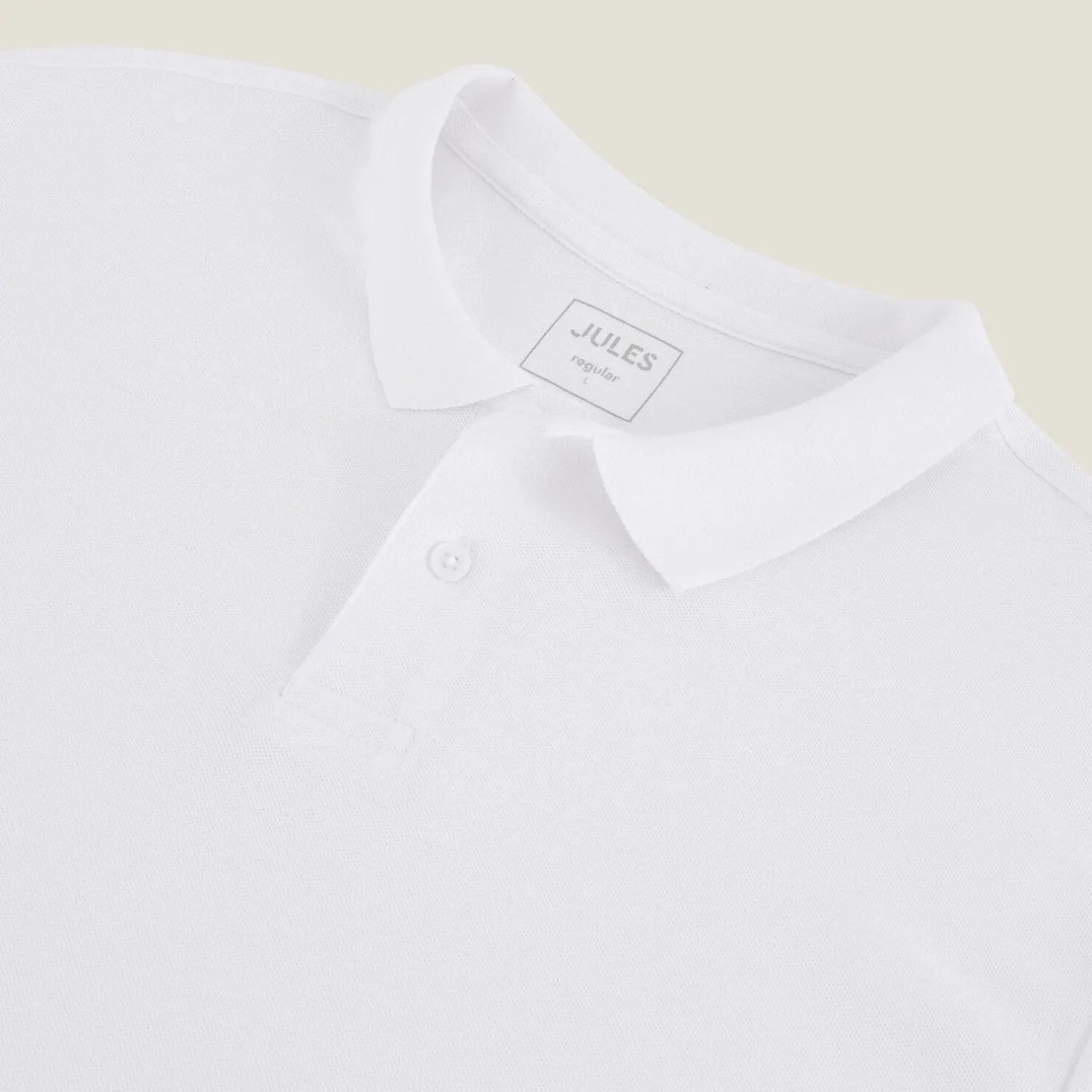 Jules Polo manches courtes uni piqué- Smart Casual|Polo