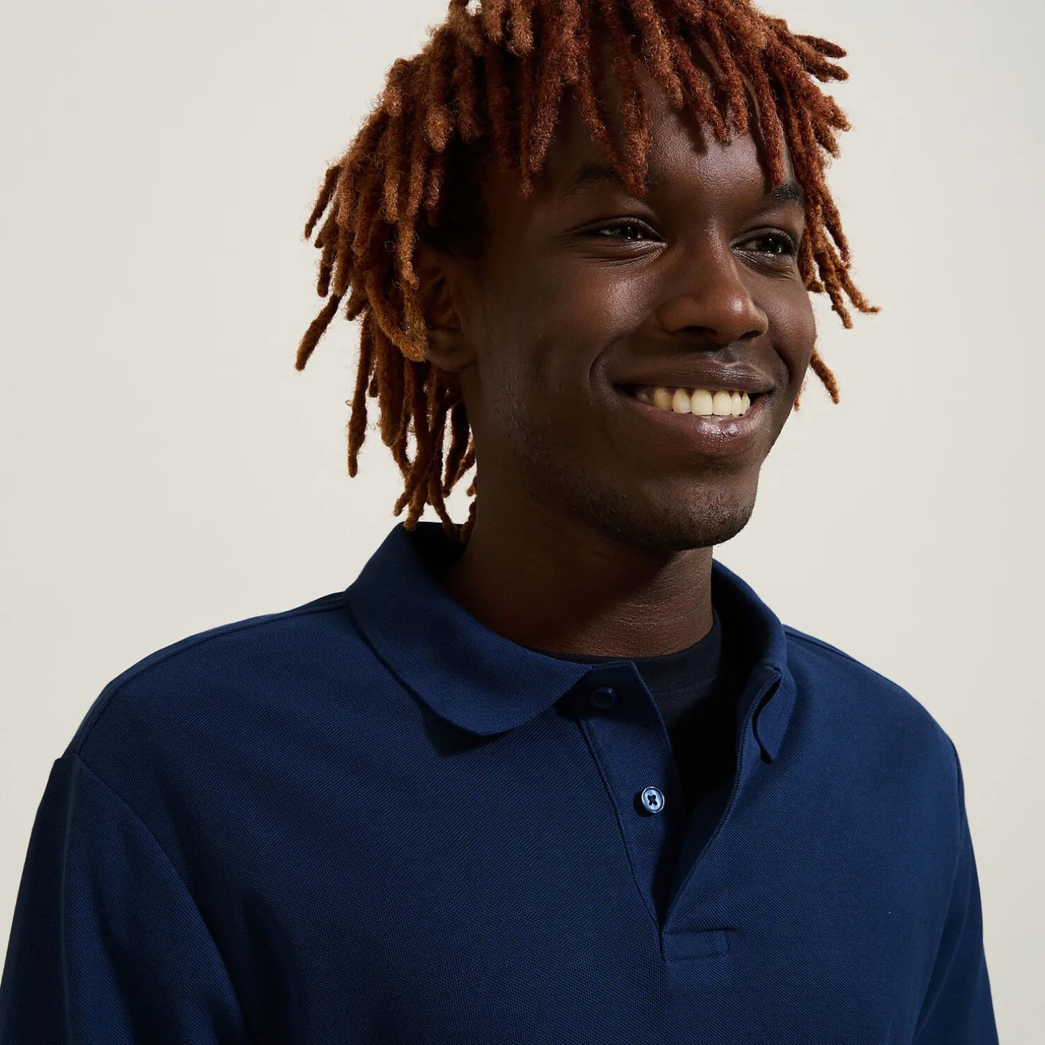 Jules Polo manches courtes uni piqué- Polo