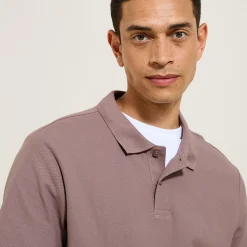 Jules Polo manches courtes uni piqué- Polo