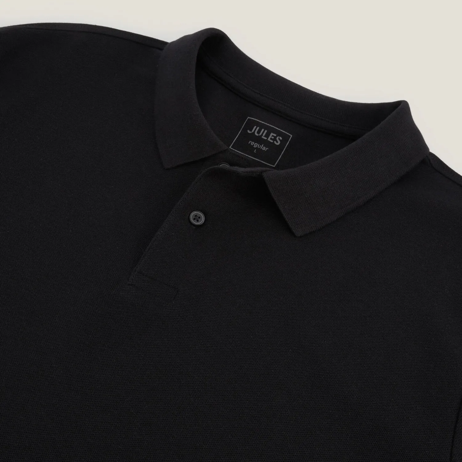 Jules Polo manches courtes uni piqué- Polo