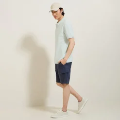 Jules Polo manches courtes uni piqué- Polo