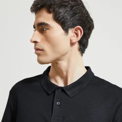 Jules Polo manches courtes uni piqué- Polo
