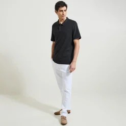 Jules Polo manches courtes uni piqué- Polo