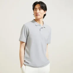 Jules Polo manches courtes uni piqué- Polo