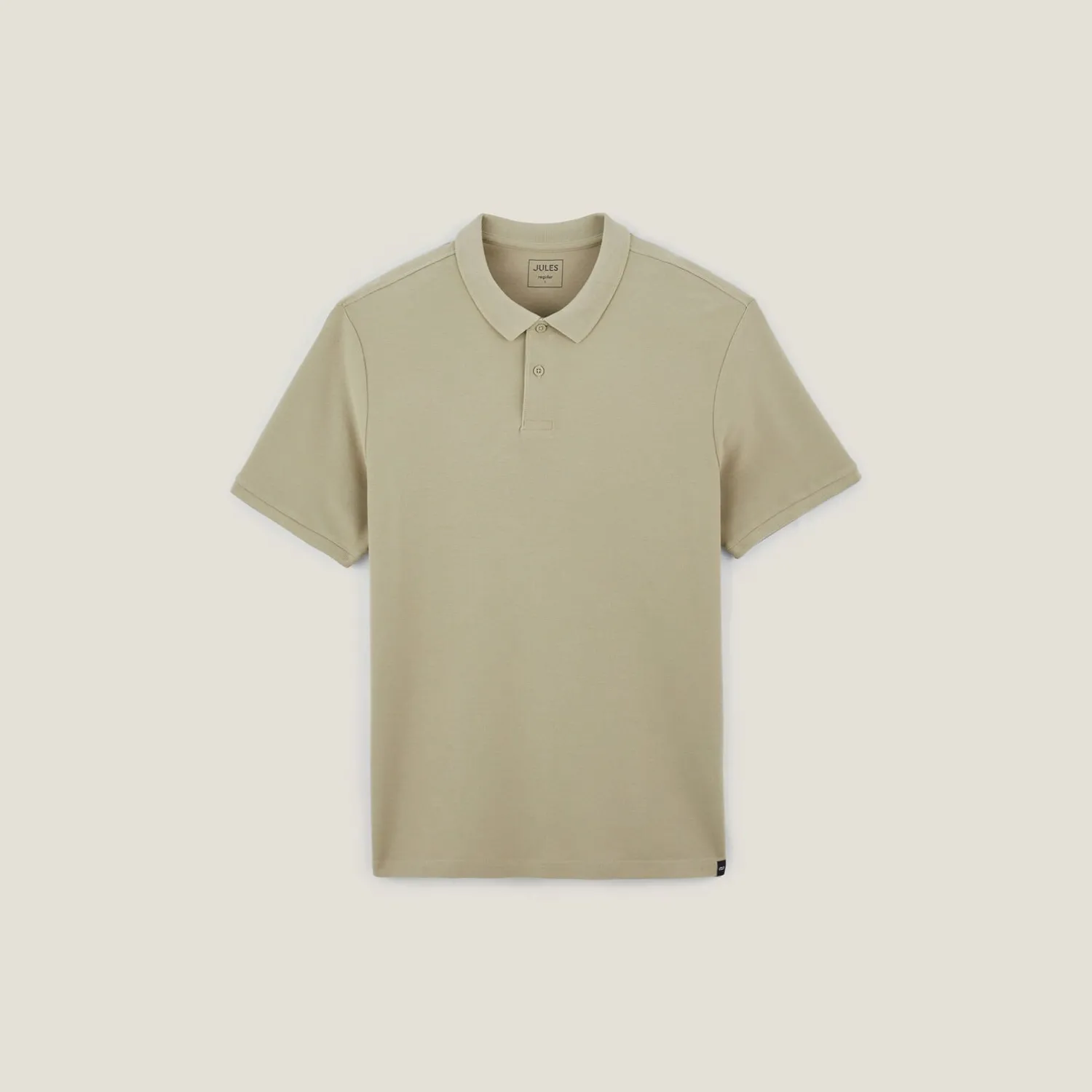 Jules Polo manches courtes uni piqué- Polo