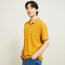 Jules Polo manches courtes uni piqué- Polo