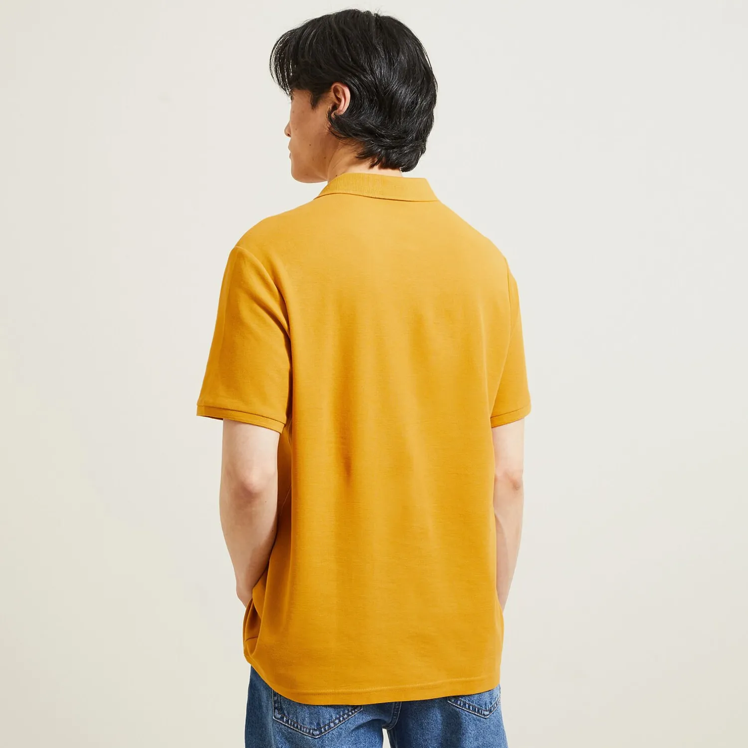 Jules Polo manches courtes uni piqué- Polo