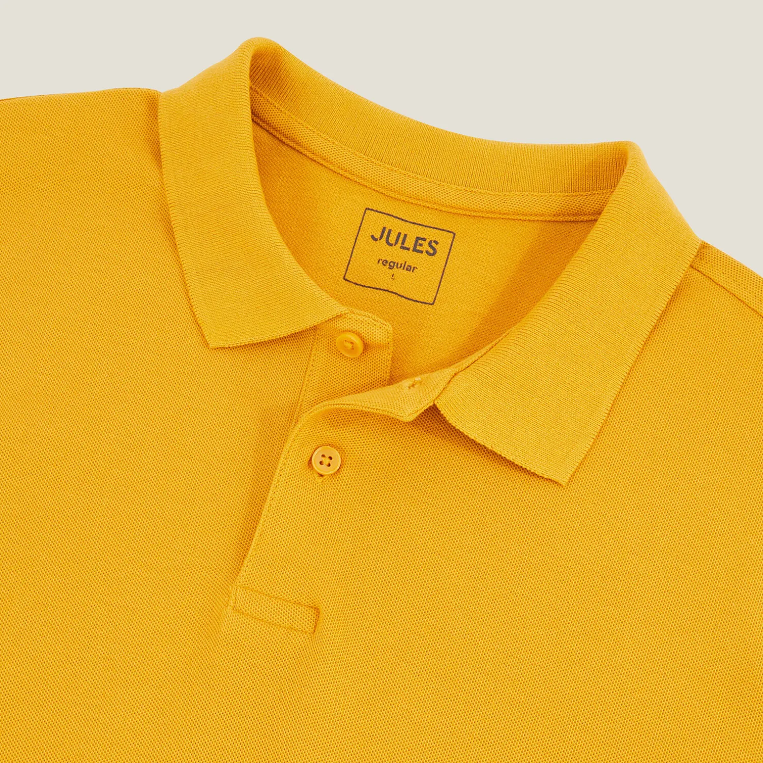 Jules Polo manches courtes uni piqué- Polo