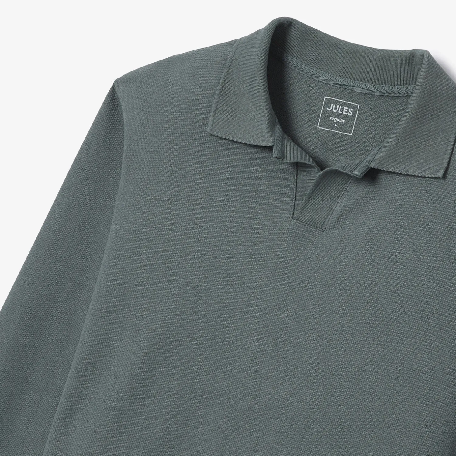Jules Polo manches longues col resort- Polo