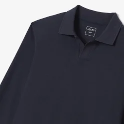 Jules Polo manches longues col resort- Polo