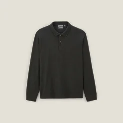 Jules Polo manches longues en piqué coupe relax- Smart Casual|Polo