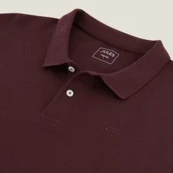 Jules Polo manches longues piqué uni- Smart Casual|Polo