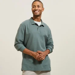 Jules Polo manches longues piqué uni- Smart Casual|Polo