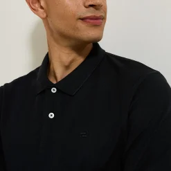 Jules Polo manches longues piqué uni- Smart Casual|Polo