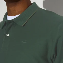 Jules Polo manches longues piqué uni- Polo