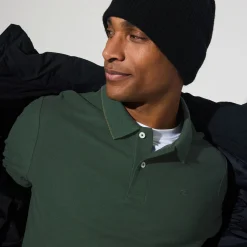 Jules Polo manches longues piqué uni- Polo