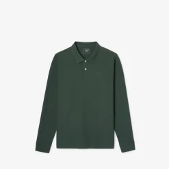Jules Polo manches longues piqué uni- Polo