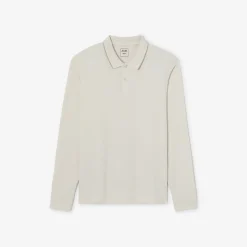 Jules Polo manches longues piqué uni- Polo