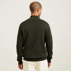 Jules Pull col montant demi zippé- Pull