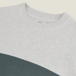 Jules Pull col rond colorblock- Pull