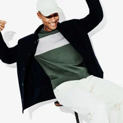 Jules Pull col rond colorblock - Pull